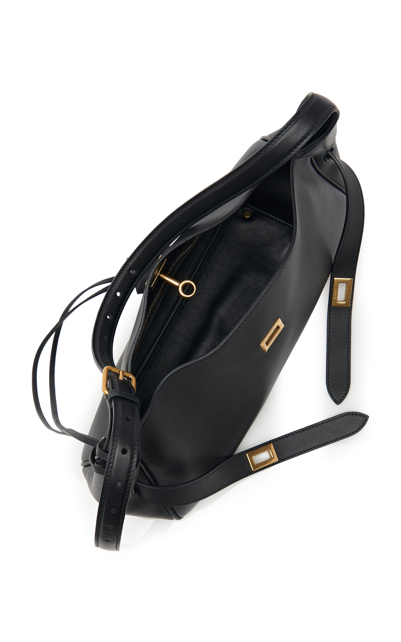 Bel Air Small Leather Shoulder Bag black - 6