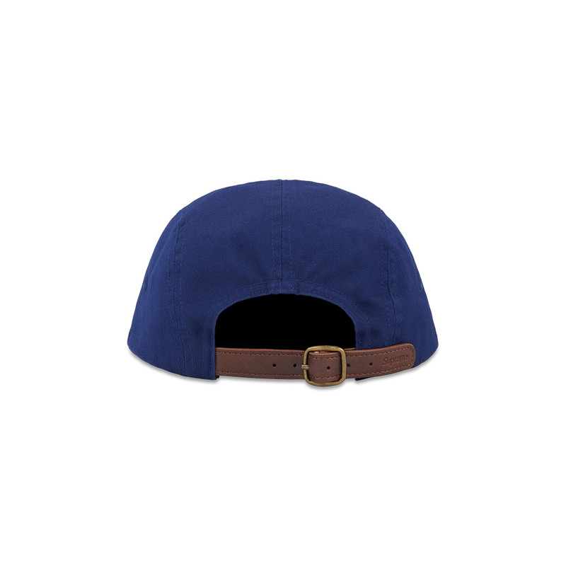 Supreme Supreme Washed Chino Twill Camp Cap 'Navy' outlook