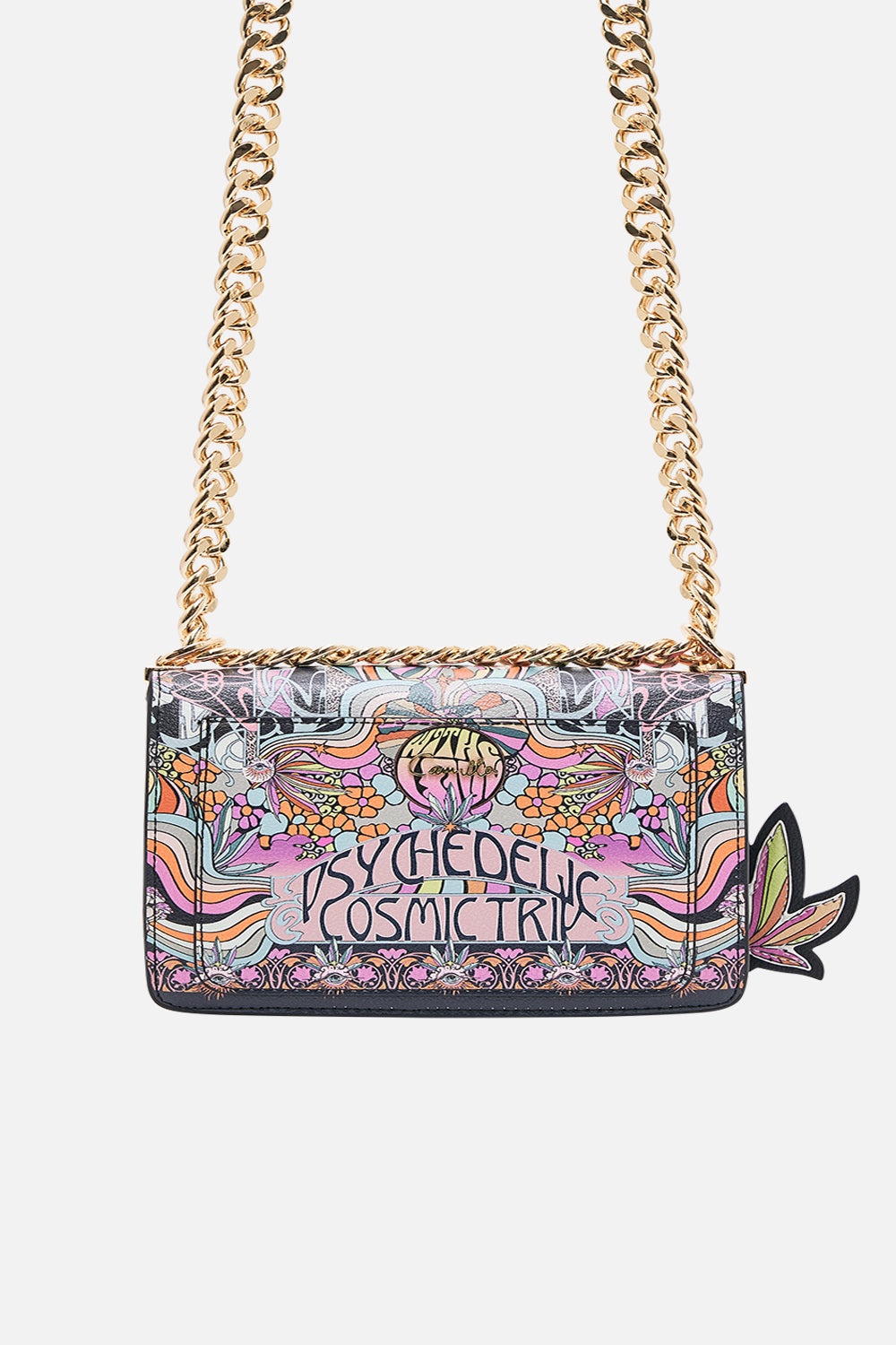 CROSSBODY BOX BAG WITH CHAIN - 3