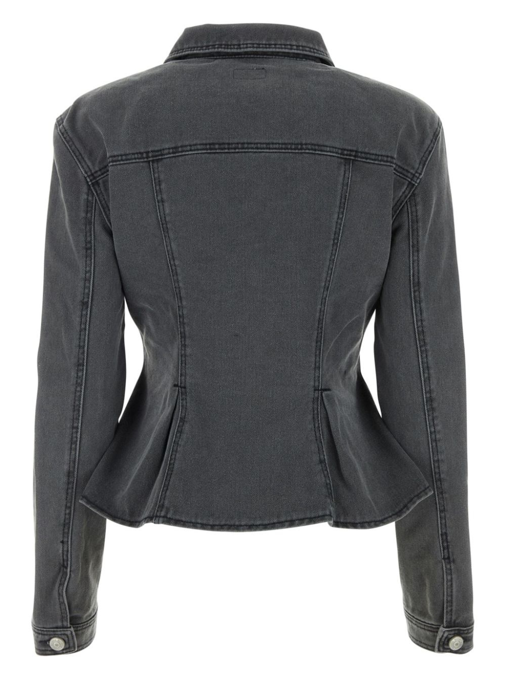 denim blazer - 2