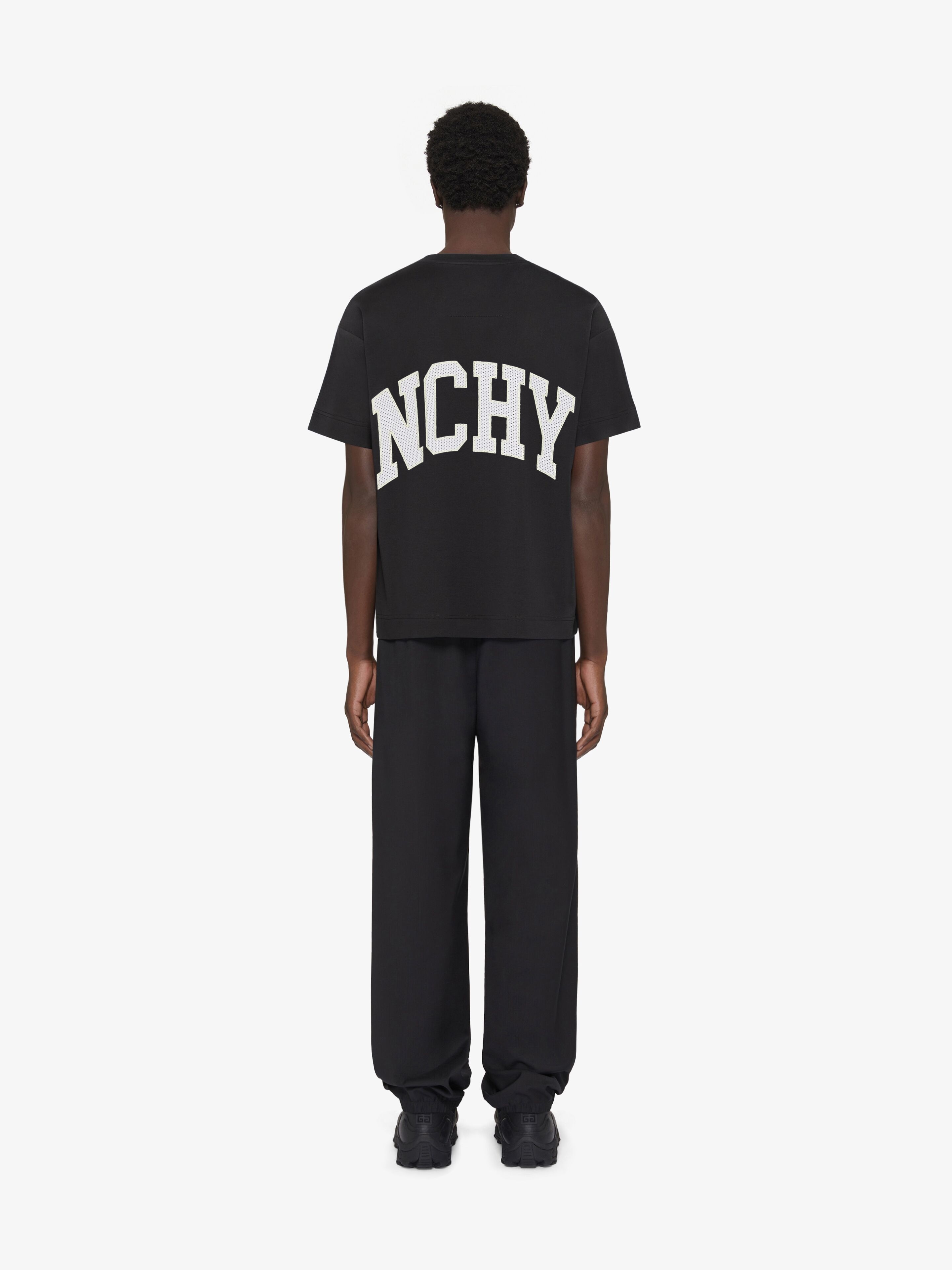 GIVENCHY COLLEGE BOXY FIT T-SHIRT IN COTTON - 3
