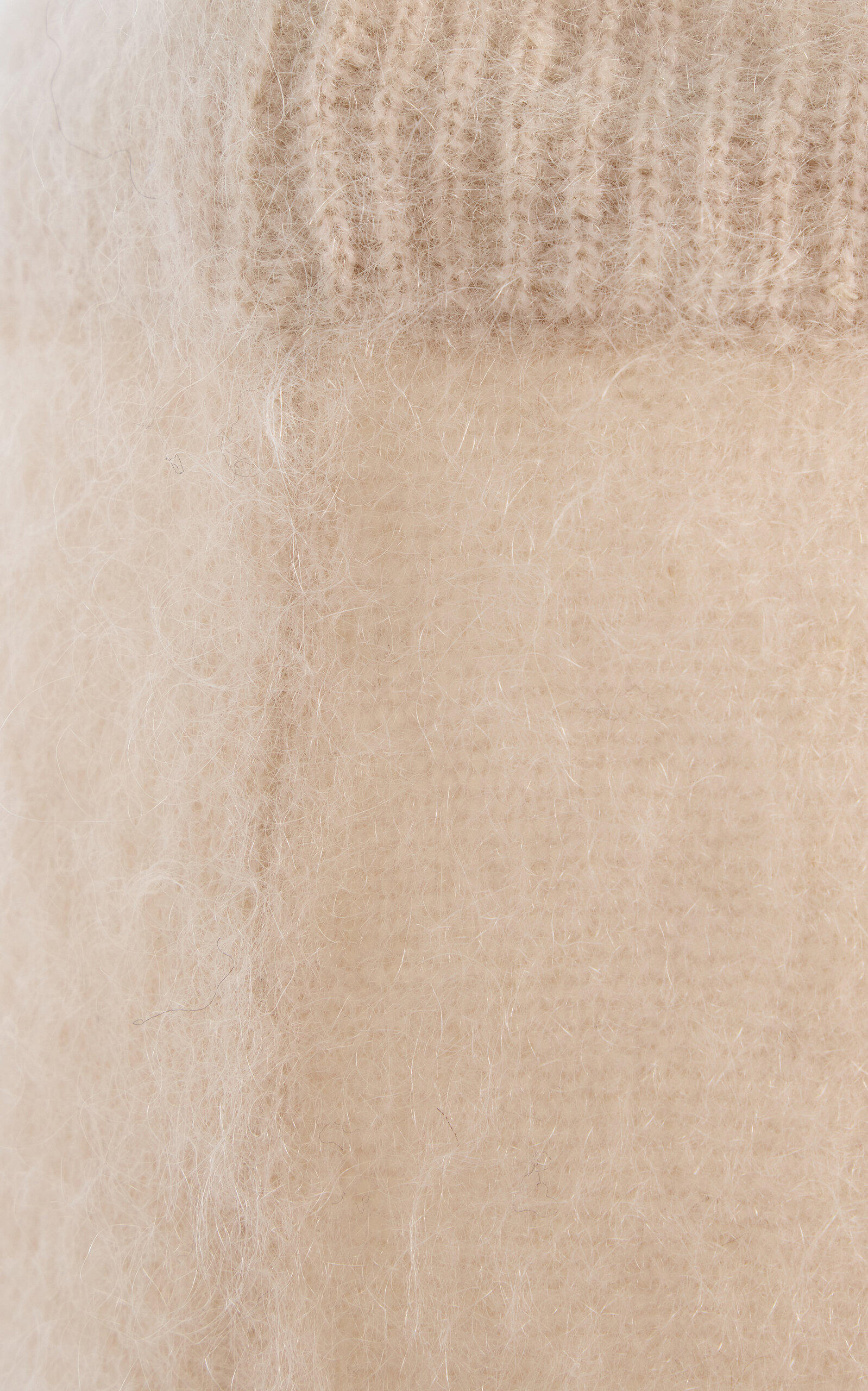 Roma Mohair-Blend Mini Skirt ivory - 5