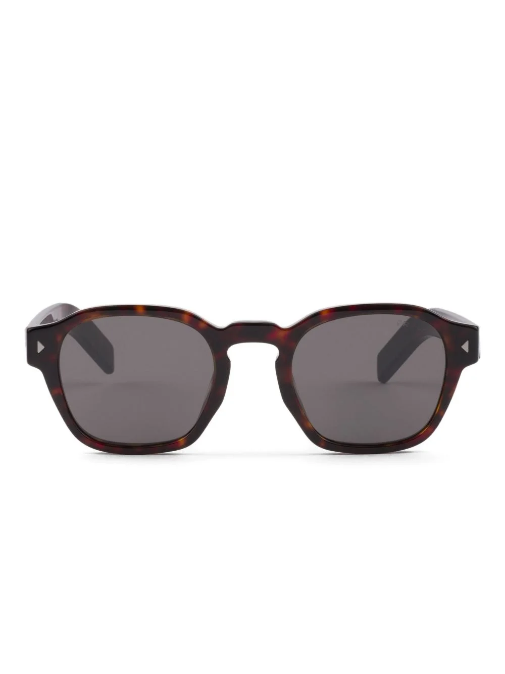 metal-plaque geometric sunglasses - 1
