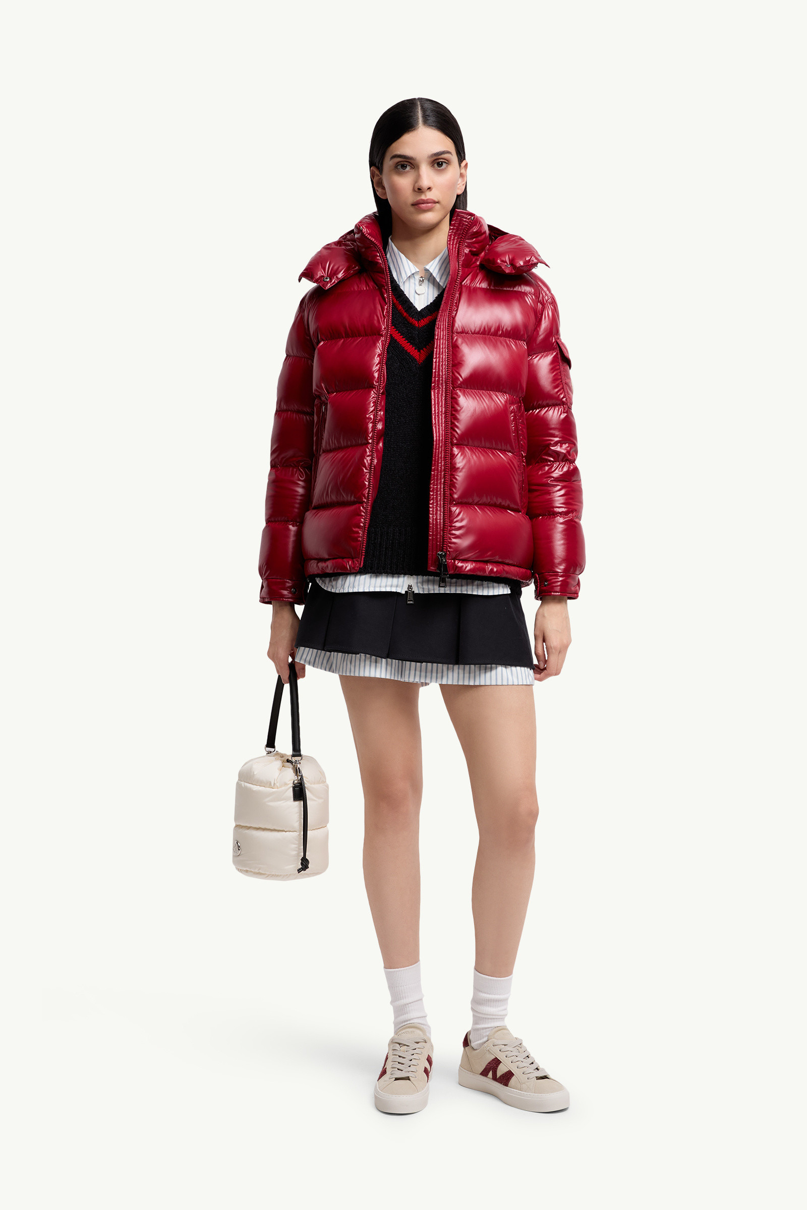 Maire Hooded Short Down Jacket - 2