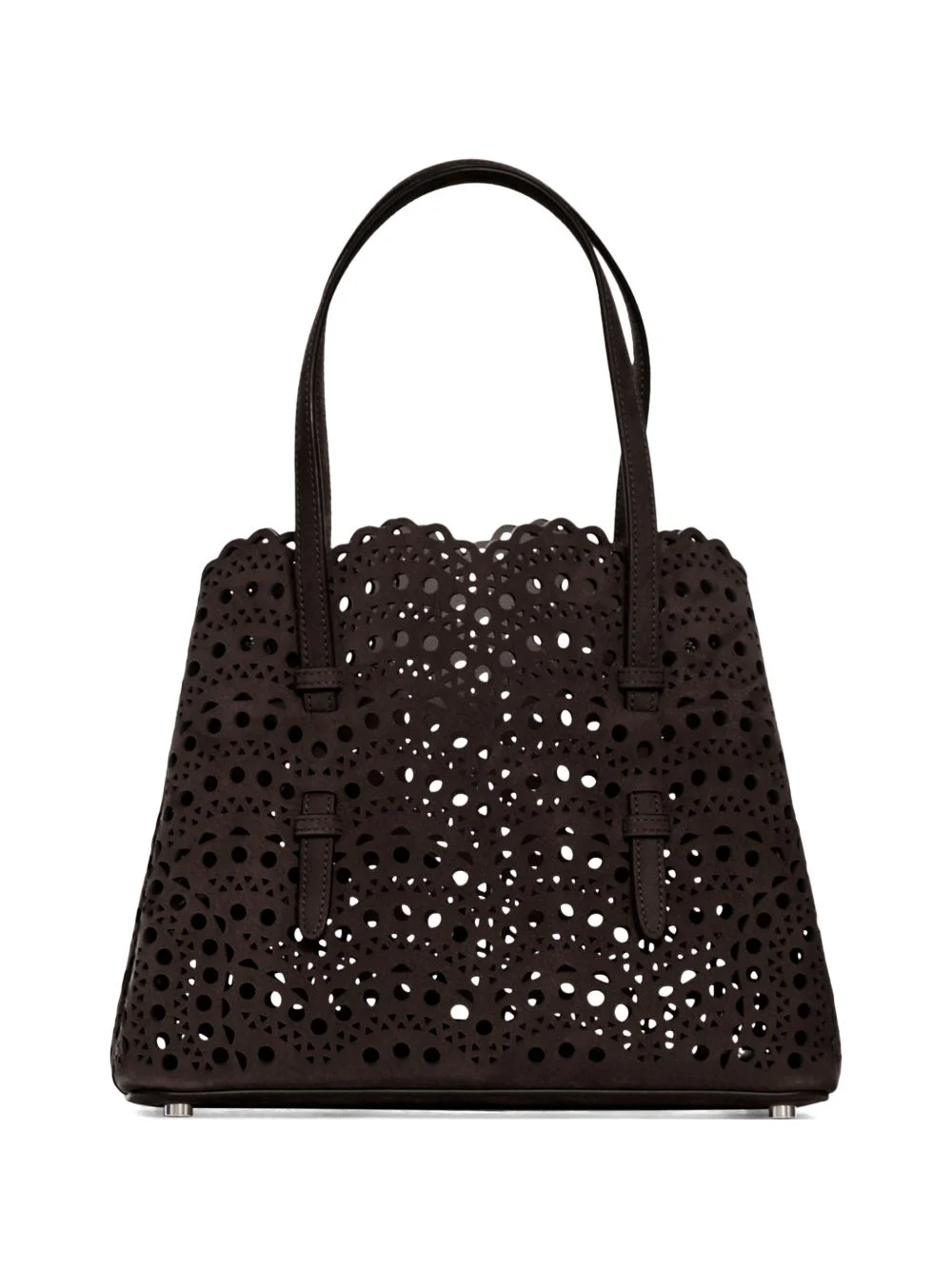 25 Mina Vienne laser-cut leather tote bag - 1