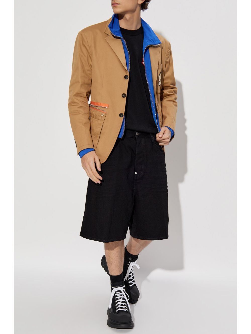 logo-patch blazer - 2