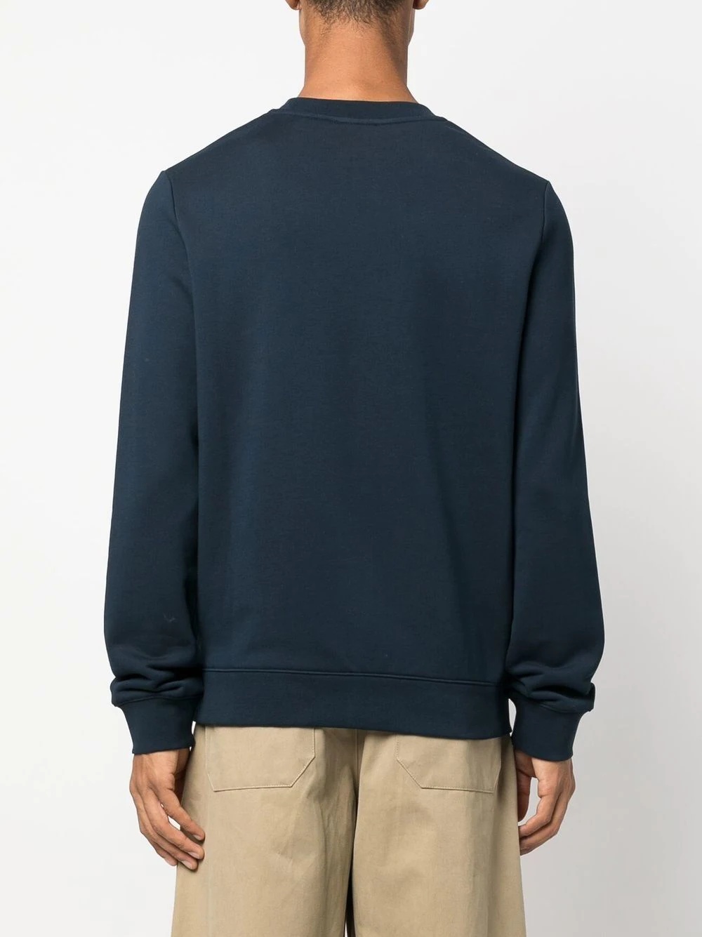 ★【A.P.C.】 Rufus Logo Sweat Shirt★ A.P.C. Rufus logo-embroidered sweatshirt | REVERSIBLE