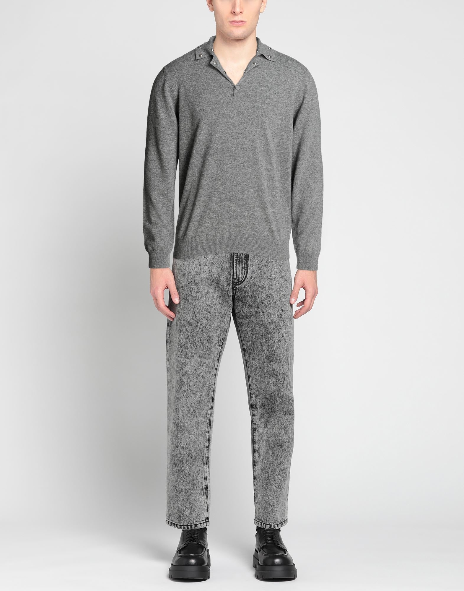 Grey Men's Sweater - 2