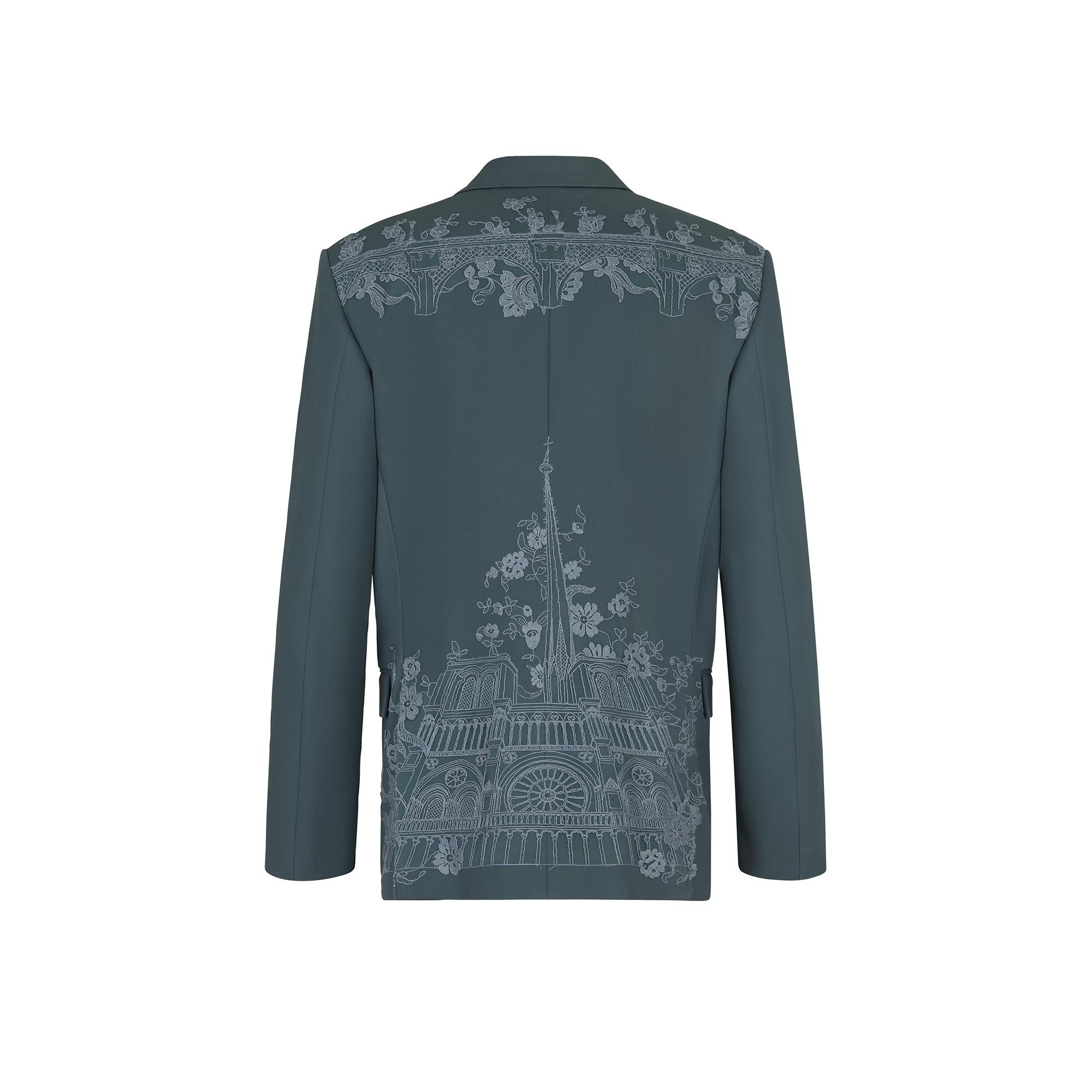 Pont Neuf & Notre Dame Lace Detail Jacket - 3