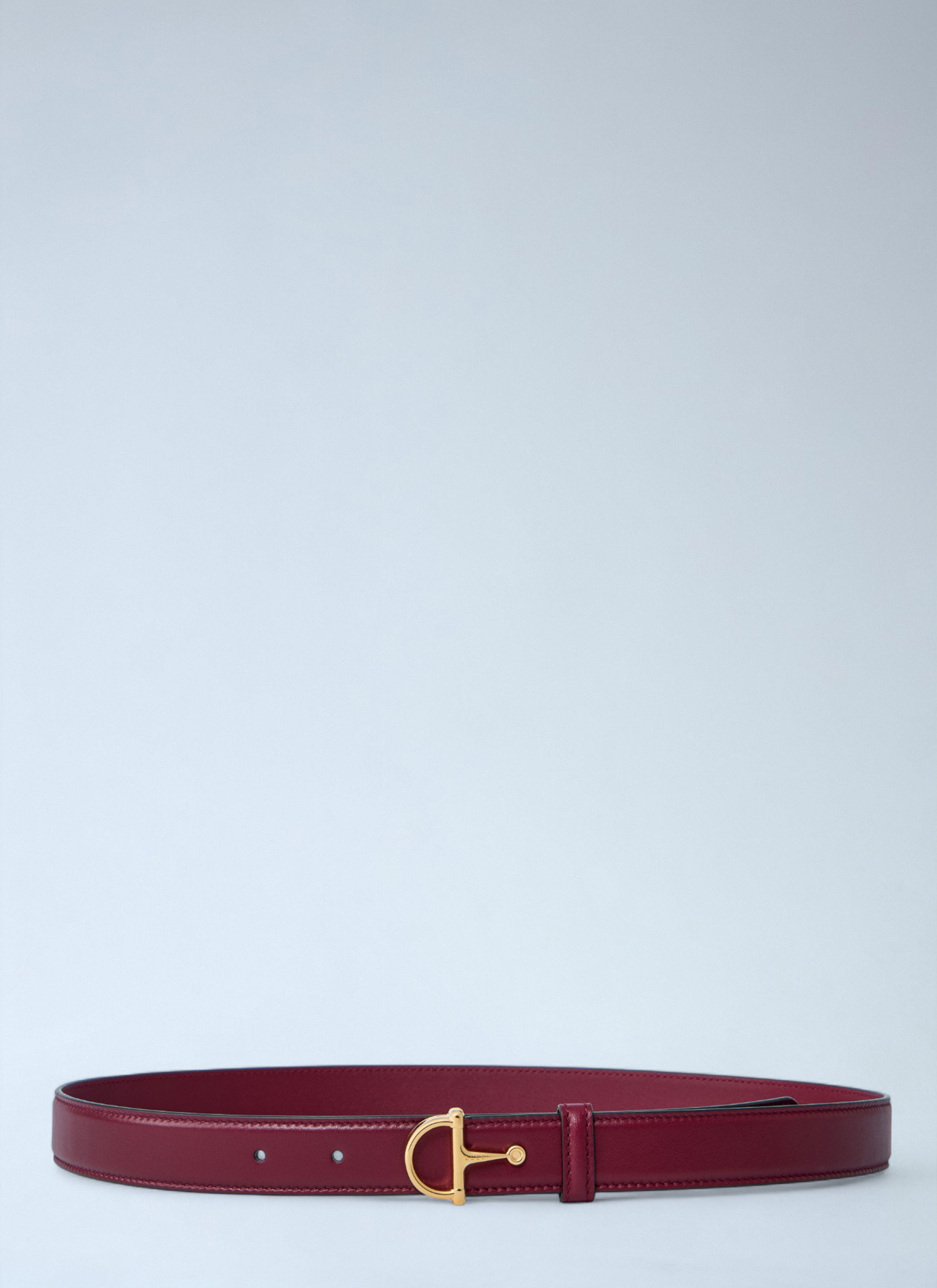 Gucci Women Half Horsebit Leather Belt - 3