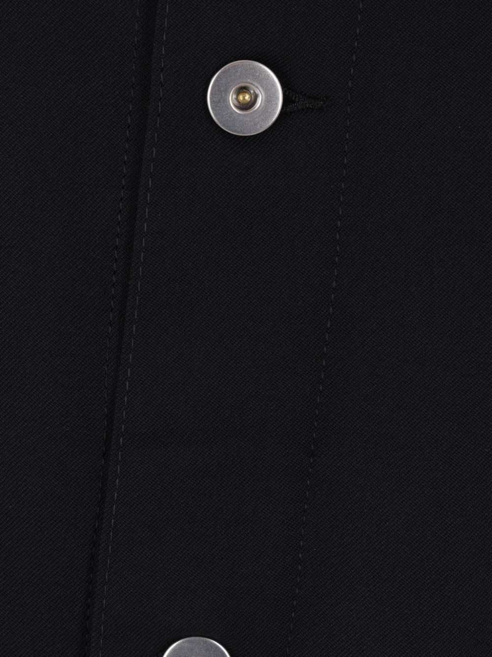 asymmetric gabardine jacket - 3