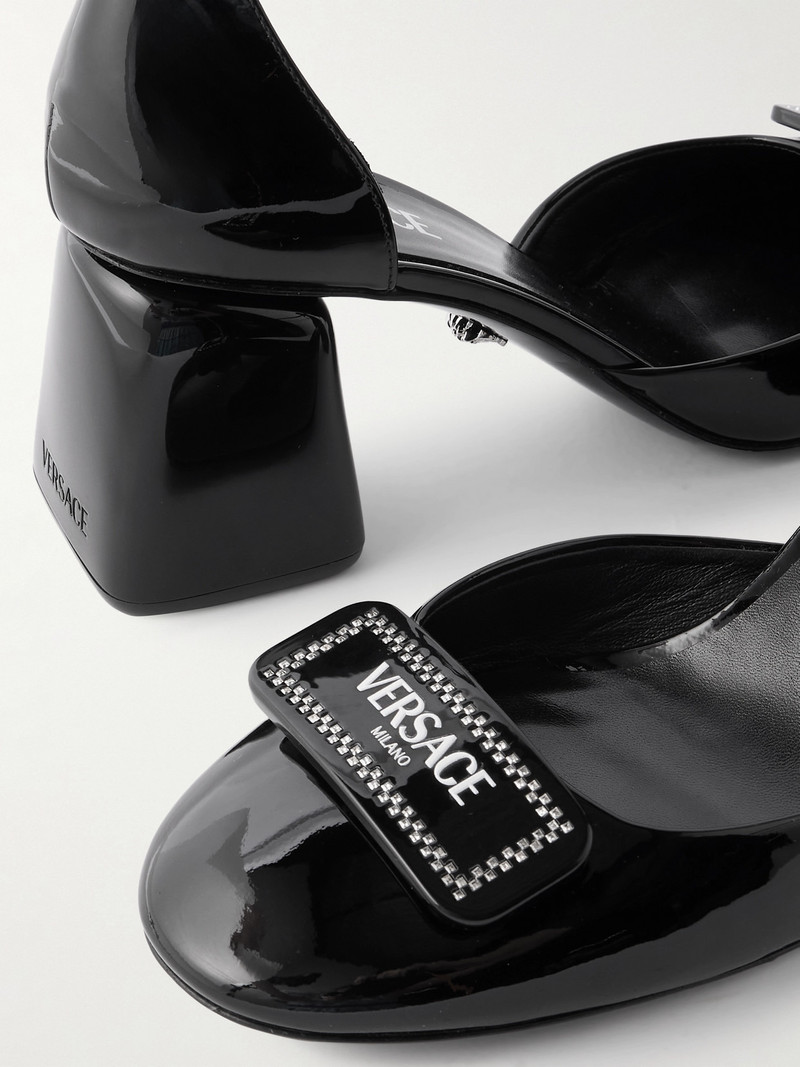 Barret Embellished Patent-leather Pumps 4