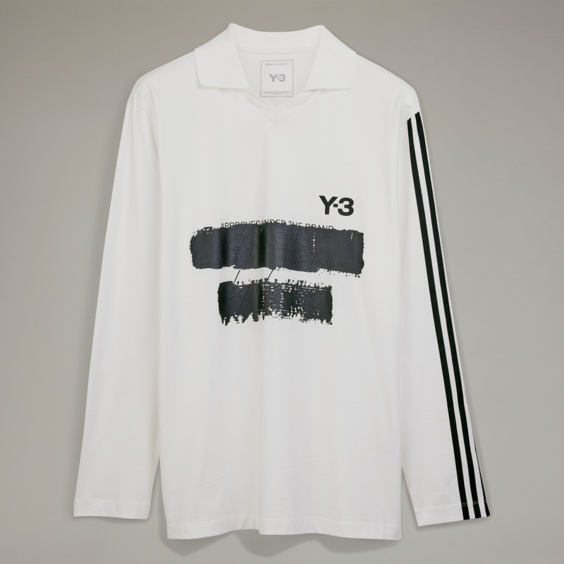 Y-3 Graphic Logo Long Sleeve Tee 1