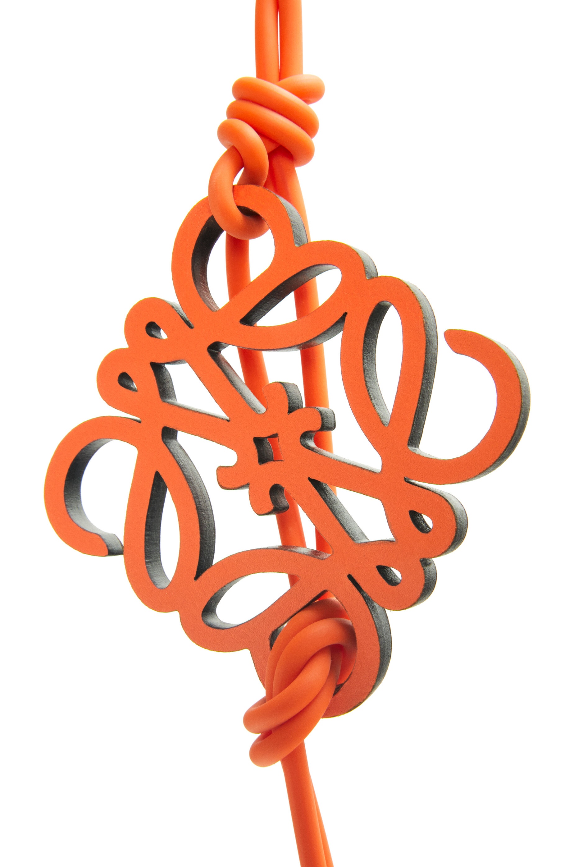 【国内発送】Anagram charm in calfskin Anagram charm in calfskin Brown - LOEWE