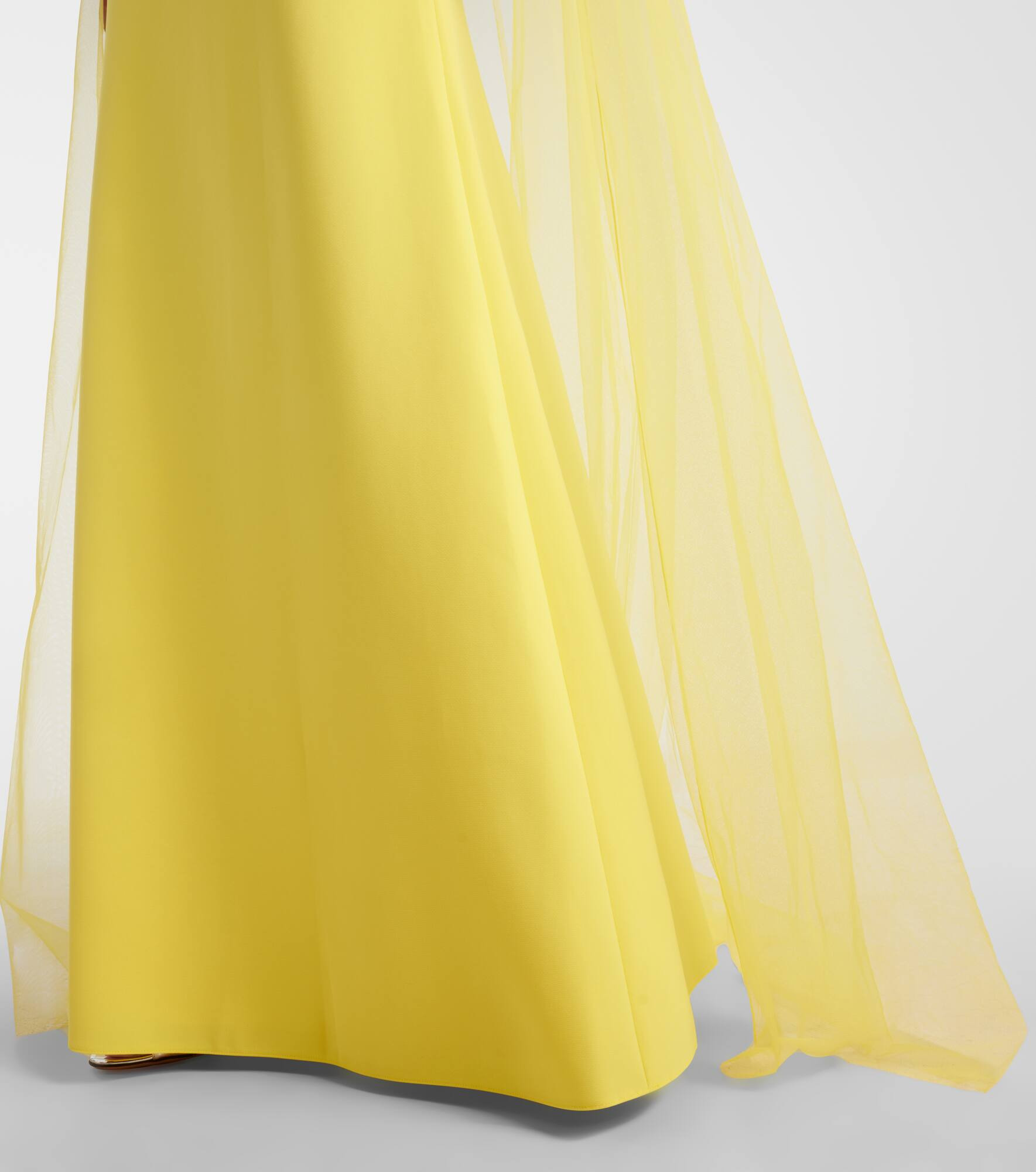 Limelight caped embellished gown - 5