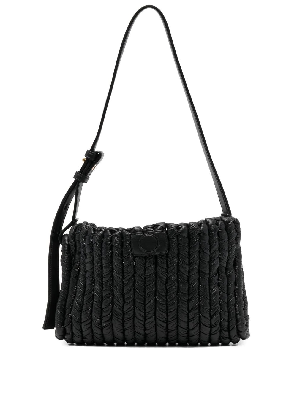 woven shoulder bag - 1