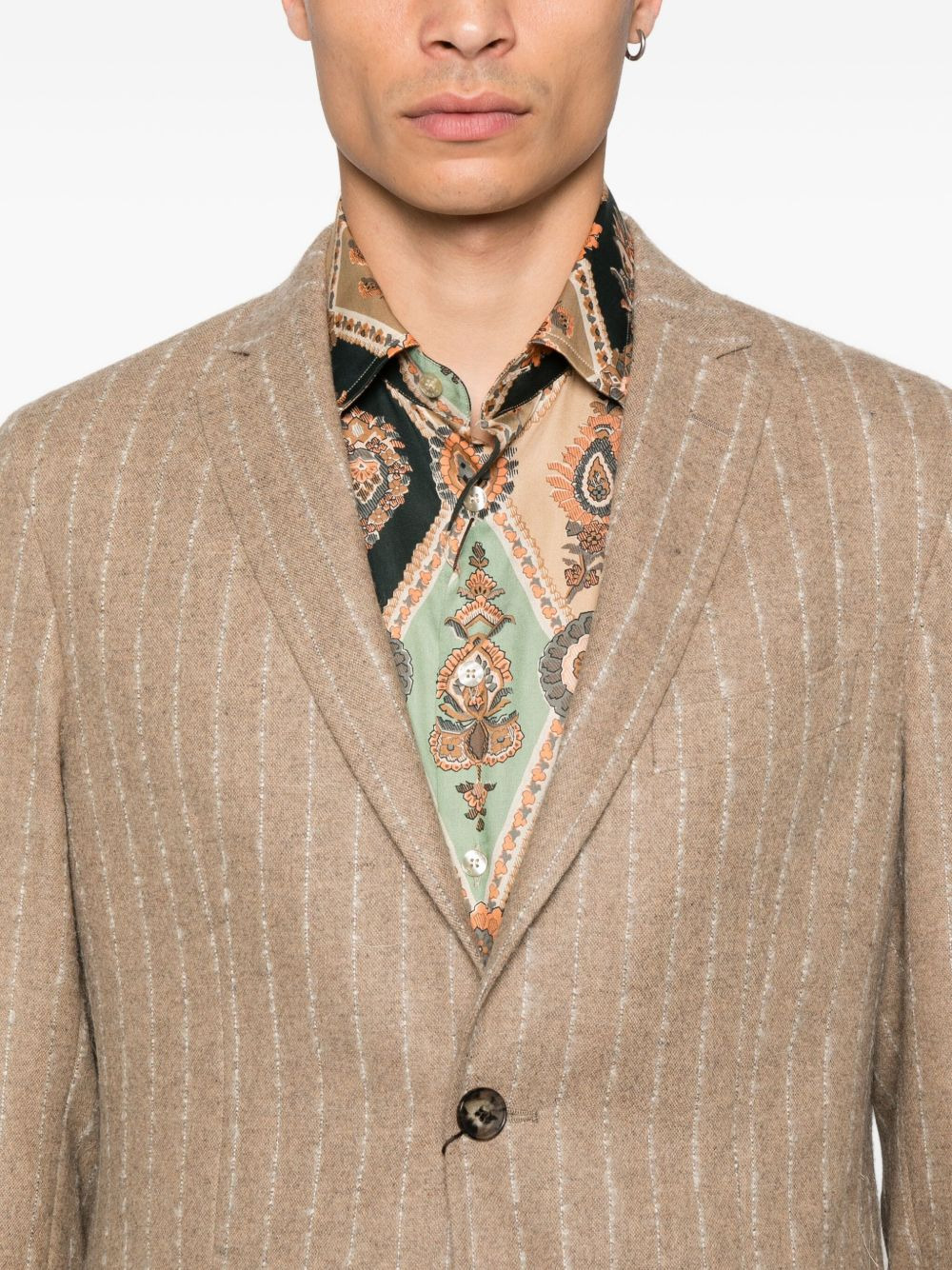 pinstripe blazer - 5