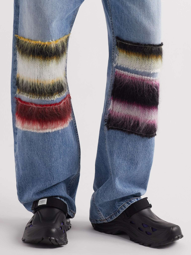 Suicoke Mok Injection Webbing-Trimmed Rubber Mules outlook