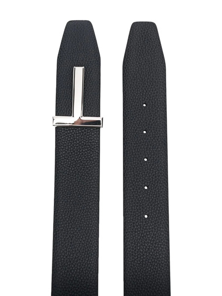 reversible logoed belt - 2