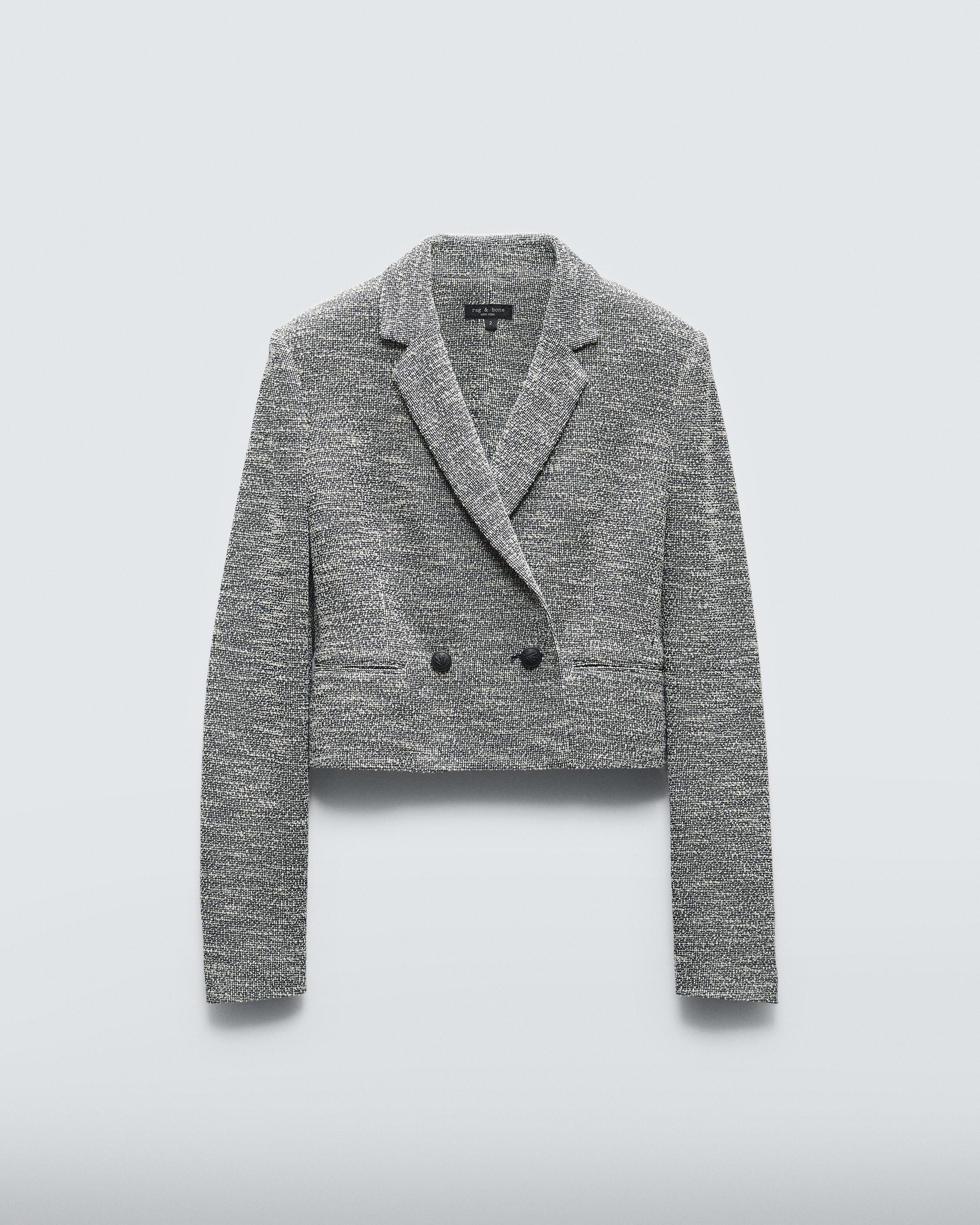 Josie Italian Tweed Blazer
Tailored Fit - 1