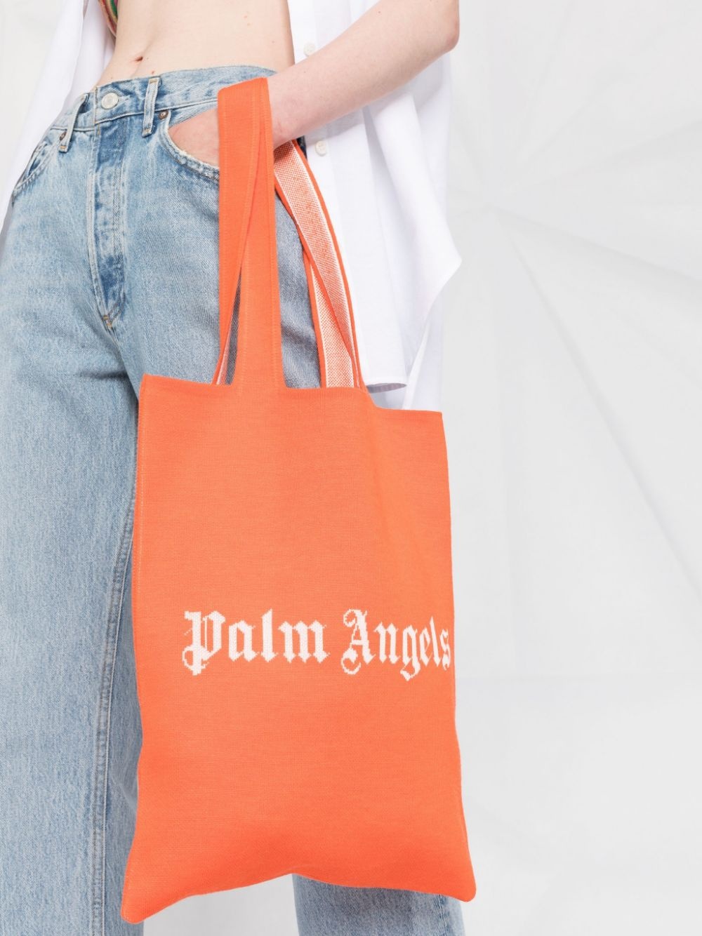 logo print shopper - 3