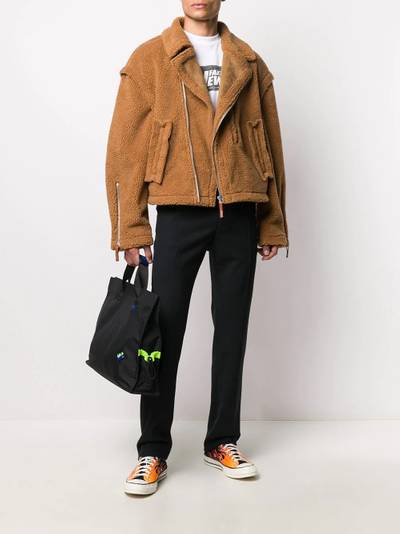 Raf Simons straight-leg slim-fit trousers outlook