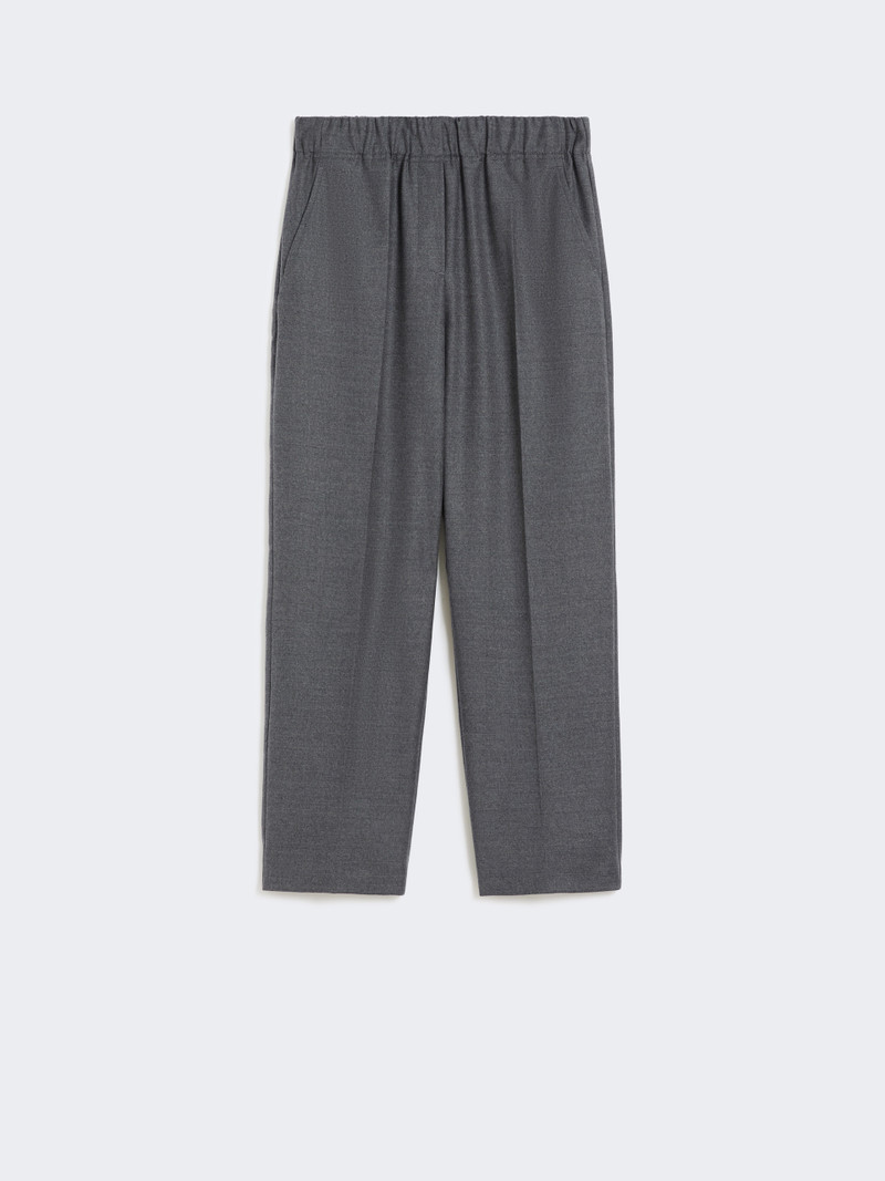 HATELEY Wool flannel trousers 1
