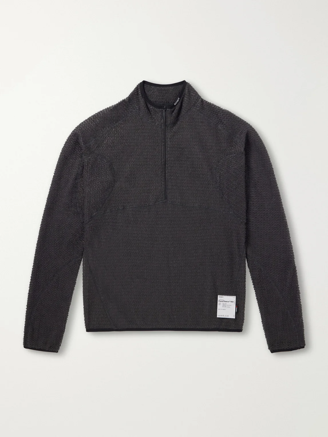 Logo-Print FuzzFleece™ Half‑Zip Running Top - 1