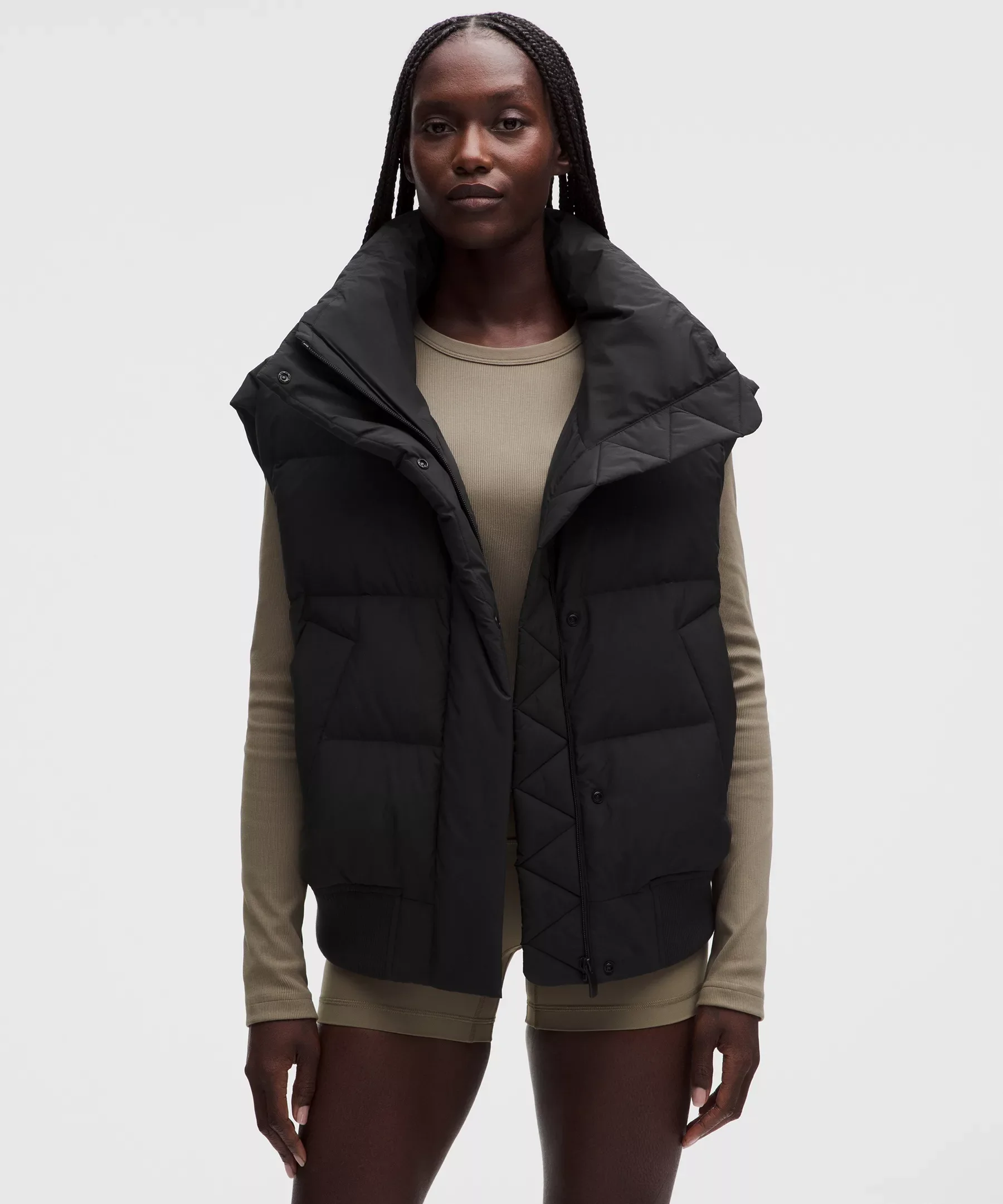 Women's Wunder Puff Bomber Vest - 1