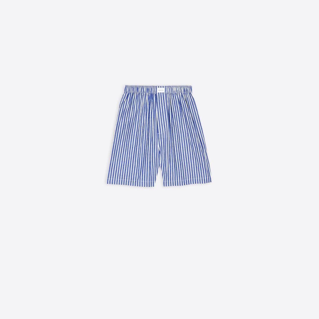Men's Pyjama Shorts in Blue - 4