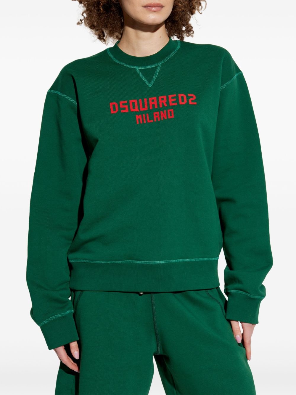 printed sweatshirt - 3