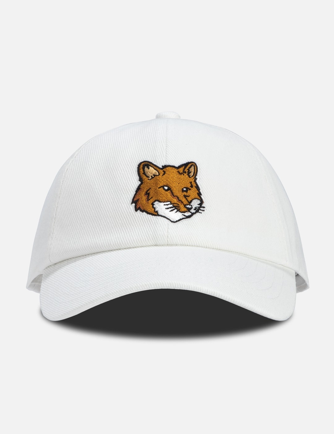 LARGE FOX HEAD EMBROIDERY 6P CAP - 1