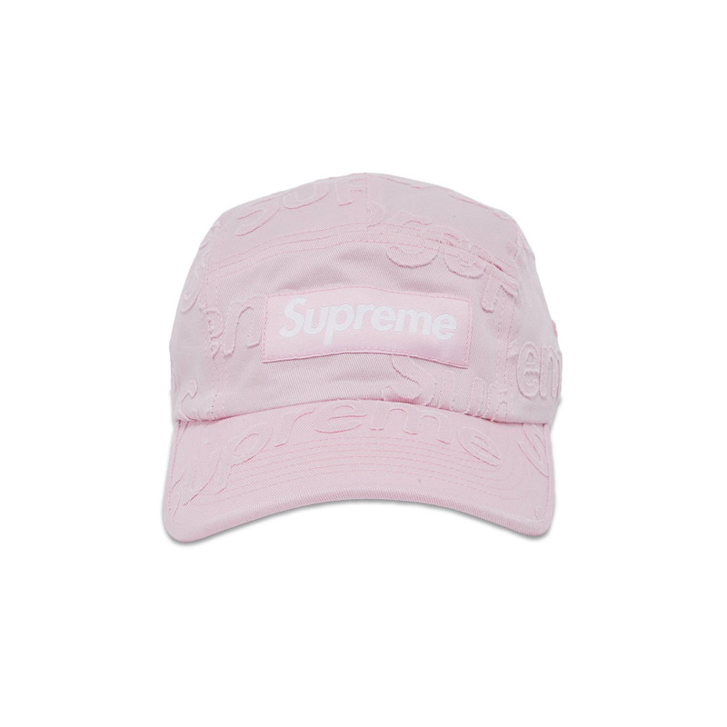 Supreme Lasered Twill Camp Cap 'Pink' - 1
