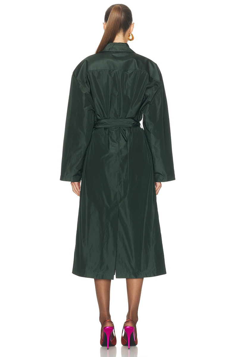 SAINT LAURENT Taffeta Trench outlook