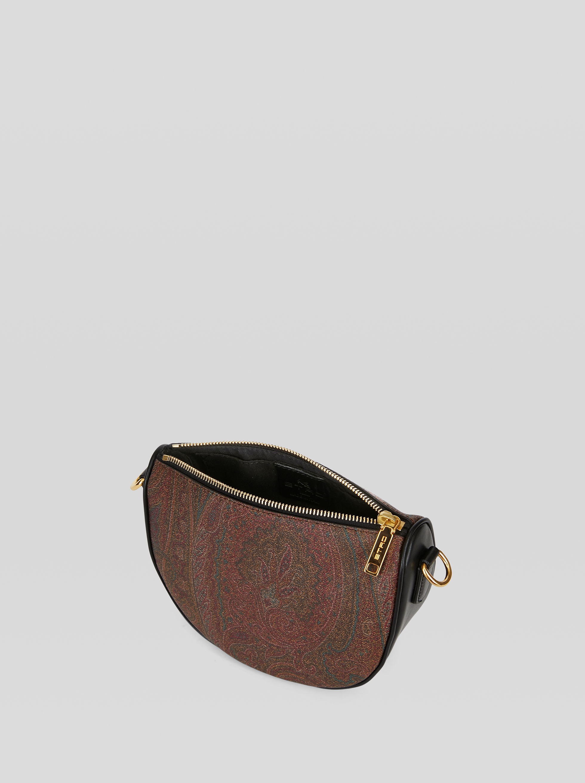 CROWN ME MINI PAISLEY HANDBAG WITH BLACK STUDS - 4