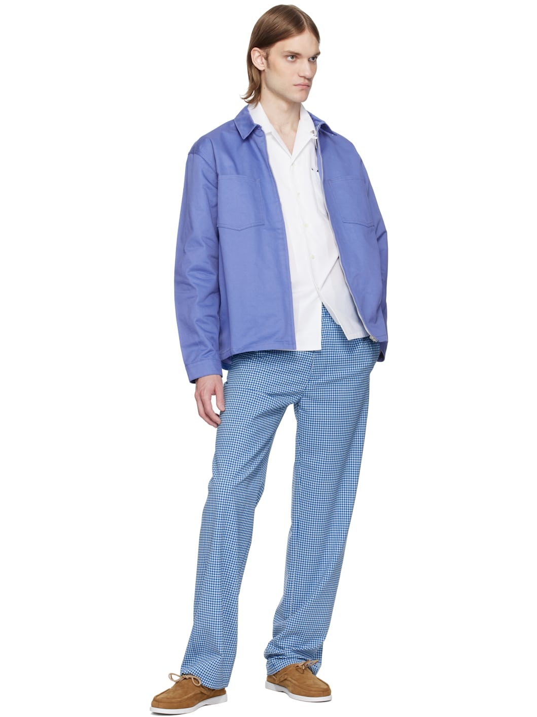 Blue 'Marni' Symbol Overshirt - 4
