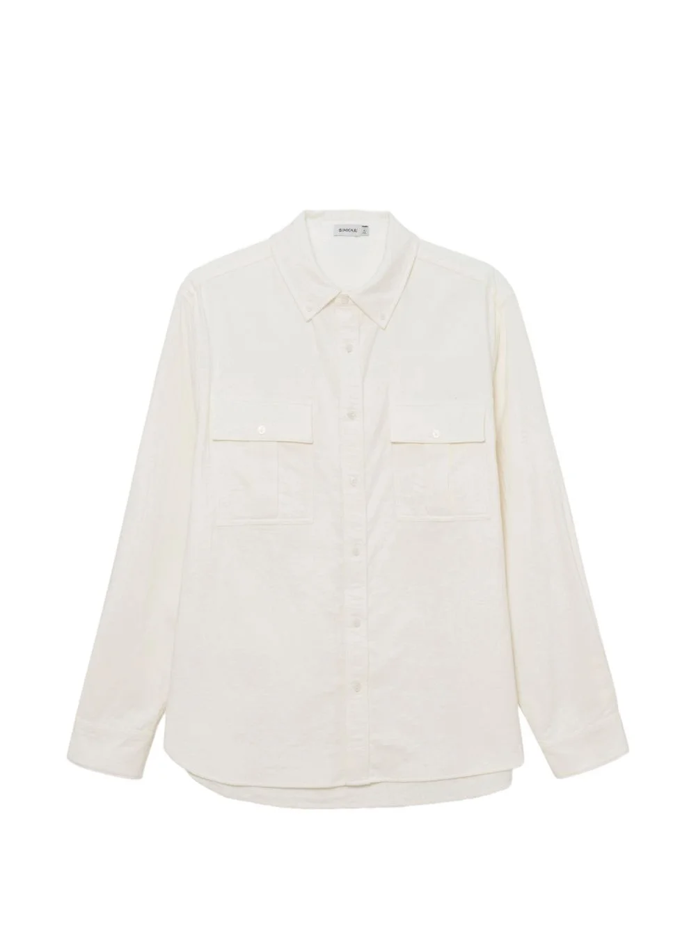 Parkes double-gauze button-up shirt - 1