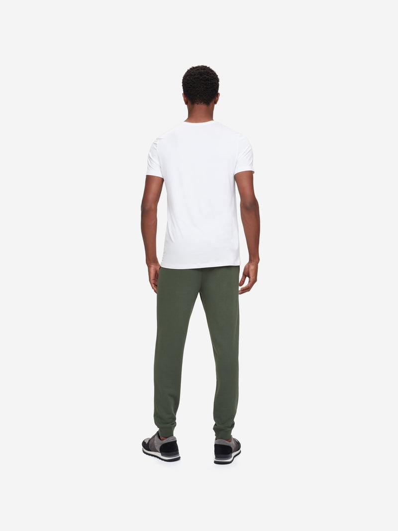 Men's Sweatpants Quinn Cotton Modal Green - 5