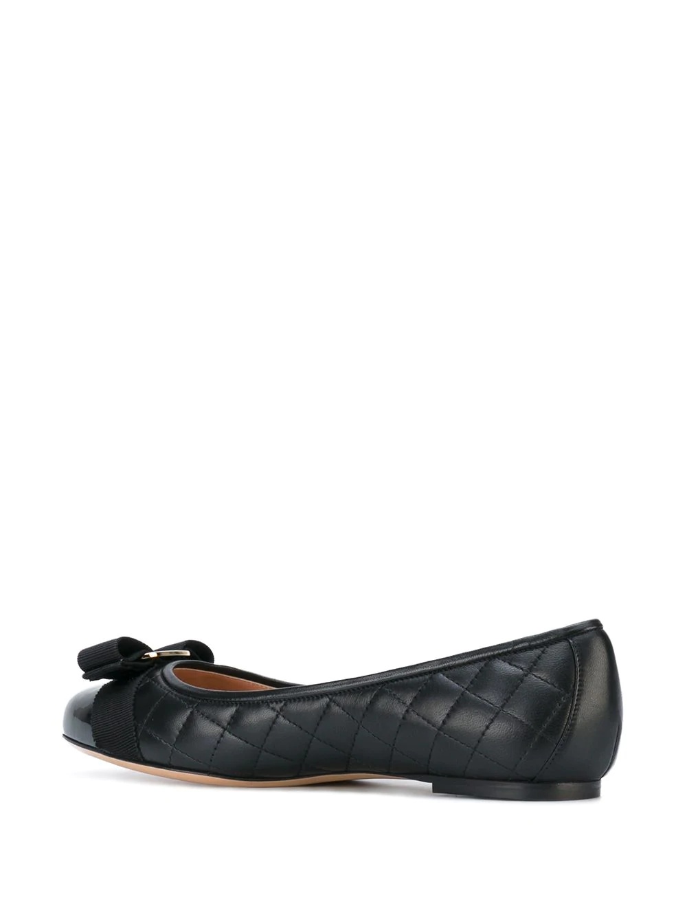 Vara leather ballerina flats - 3