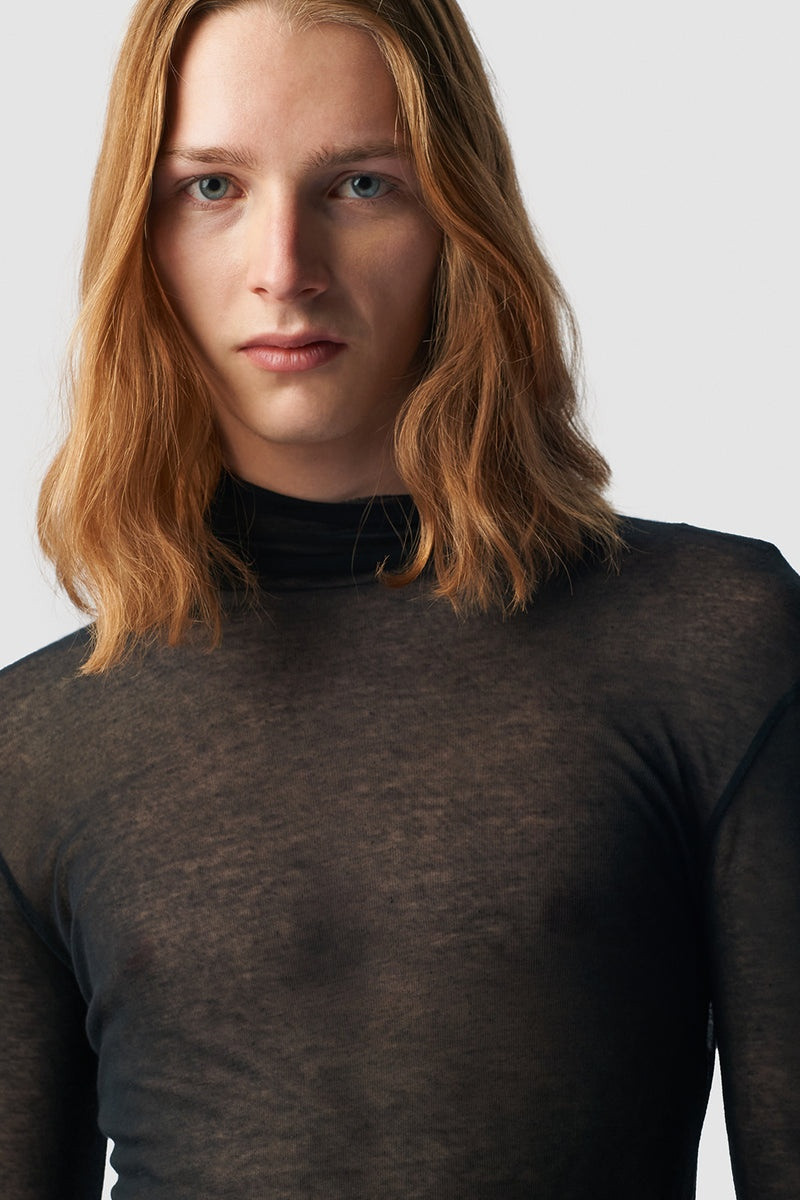 Daneel Standard Fit Long Sleeve Turtle Neck Tee 5