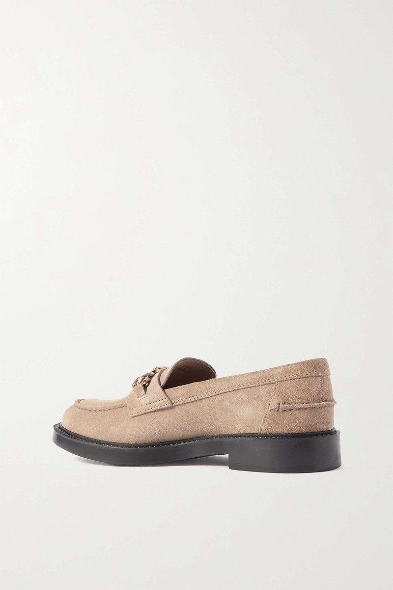 Embellished suede loafers 4