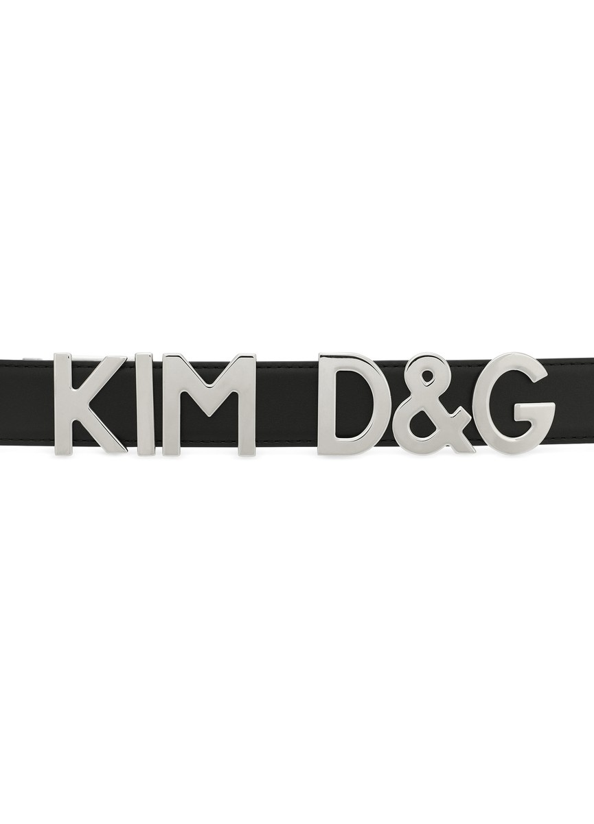 KIM DOLCE&GABBANA calfskin belt - 5