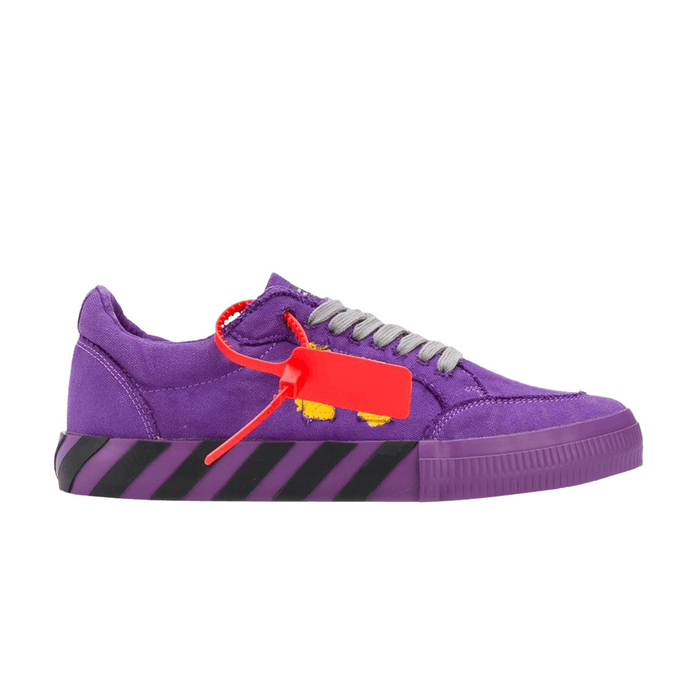 Off-White Vulcanized Low 'Violet Yellow' - 1