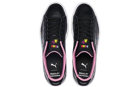 PUMA Bradley Theodore x Clyde 'Black Prism Pink' 369555-01 - 5