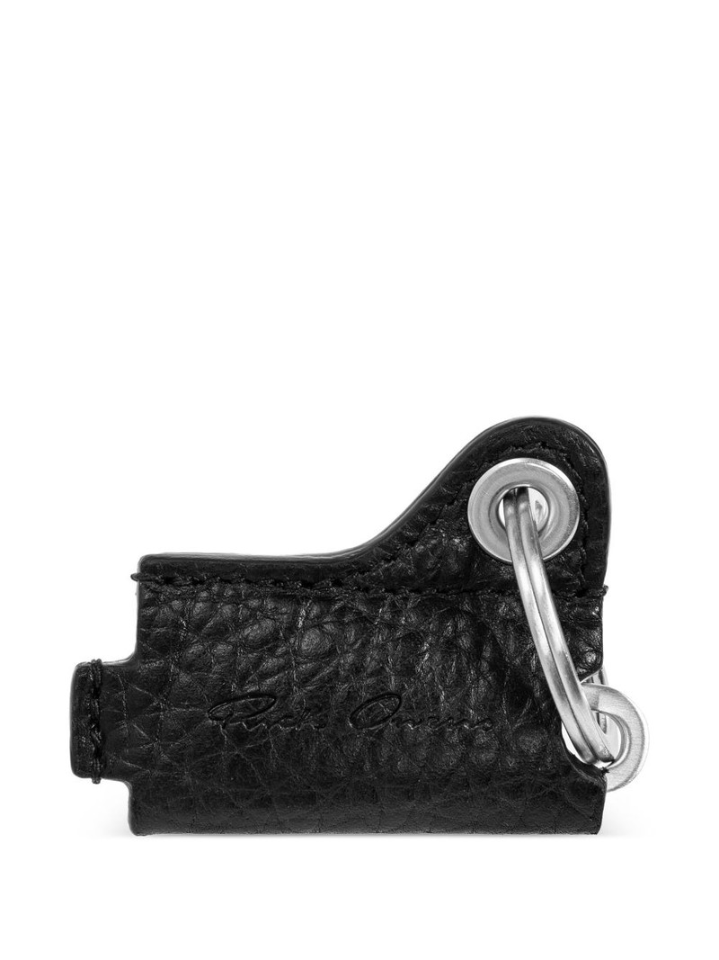 Rick Owens leather keyring outlook