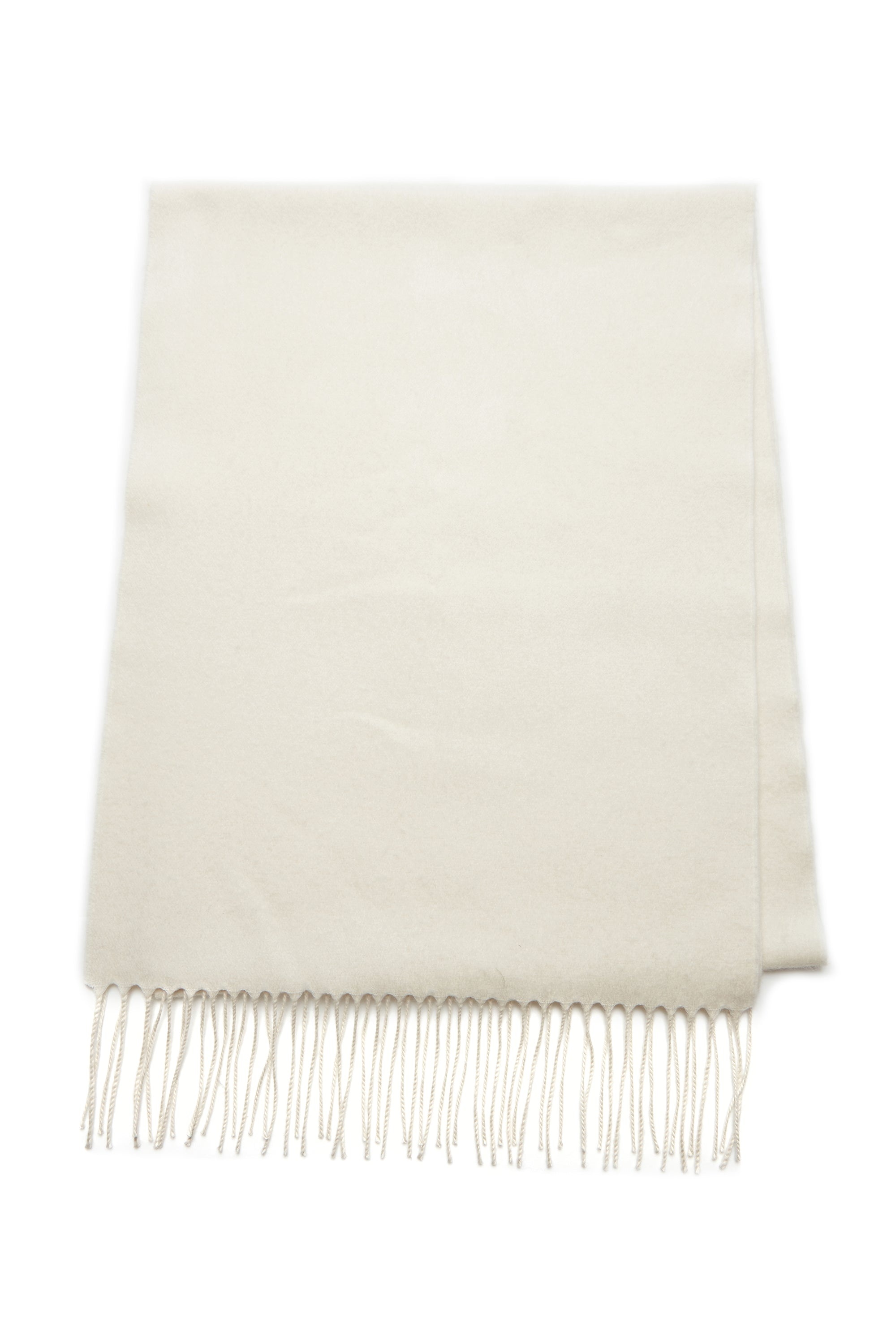 Blaine Scarf in Ivory Cashmere Silk - 1