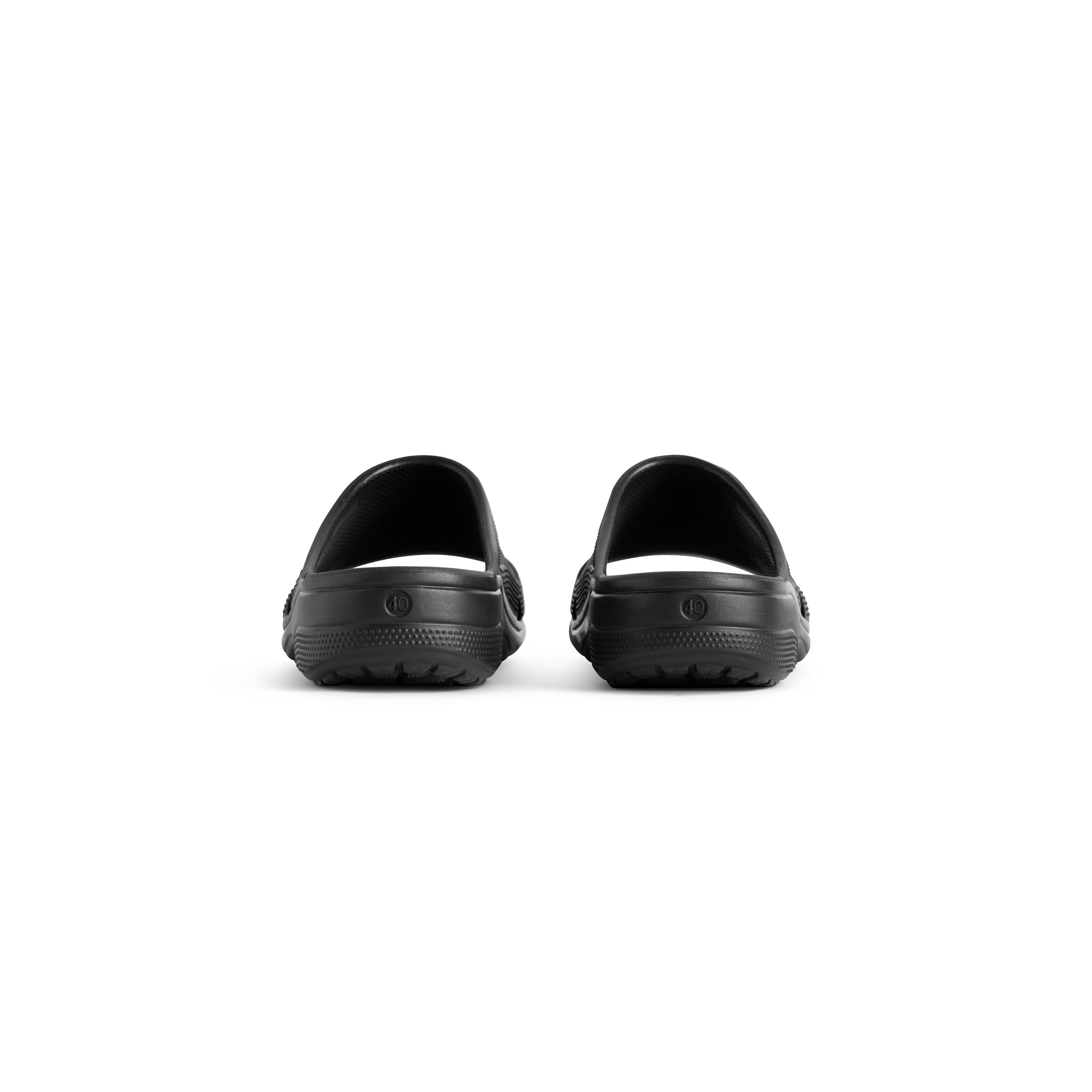 Balenciaga x Crocs Sandals 'Black' 793445W1S8E1000 - 4