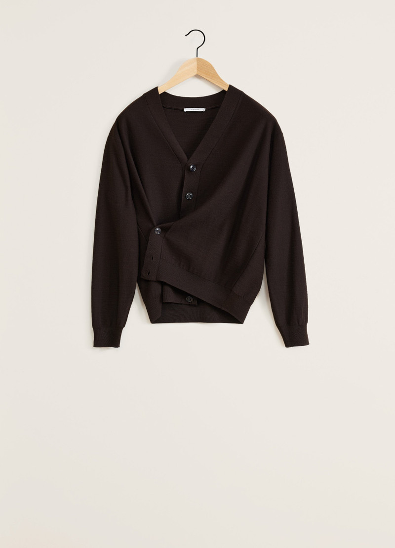 RELAXED TWISTED CARDIGAN 1