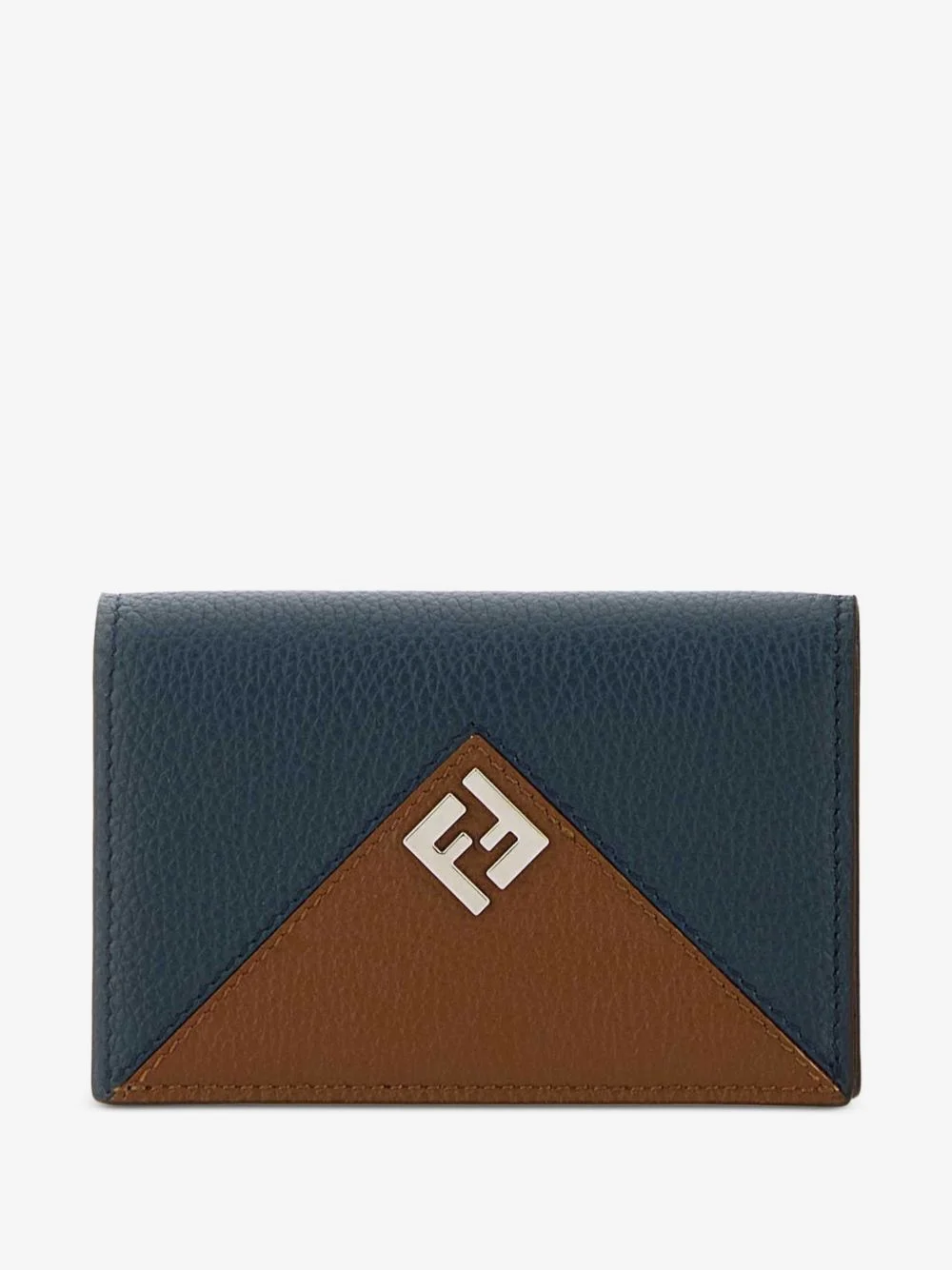 Lui FF logo leather card holder - 1