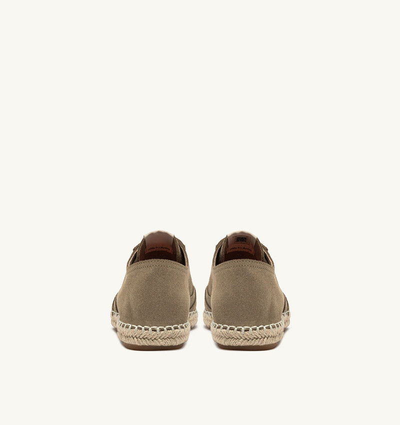 SANDY ESPADRILLES IN TAOS TAUPE SUEDE 3
